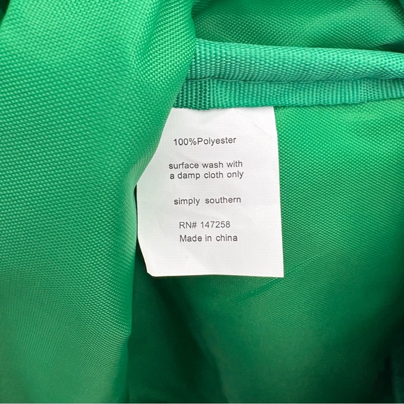 Simply Southern Whale Print Cosmo Bag Lay-Flat Cosmetic Case EUC - Picture 9 of 9